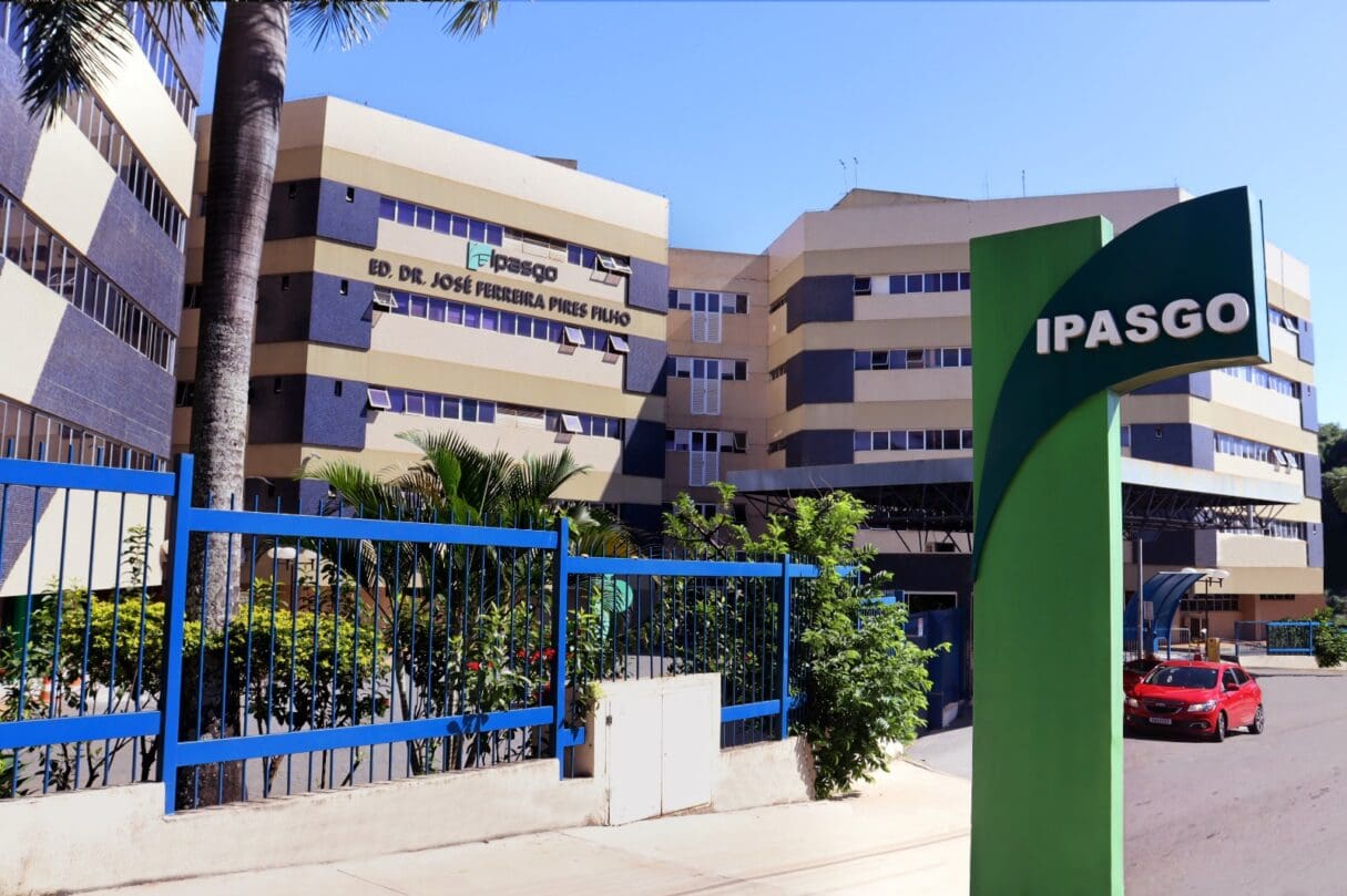 Imagem da faixada do Ipasgo