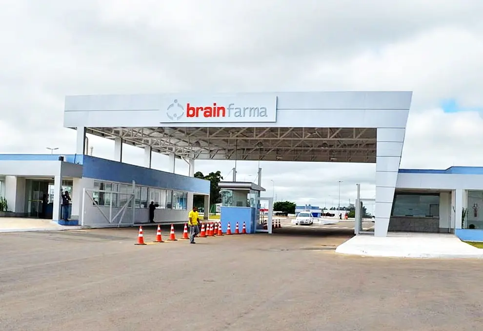 Faixada da empresa localizada no DAIA