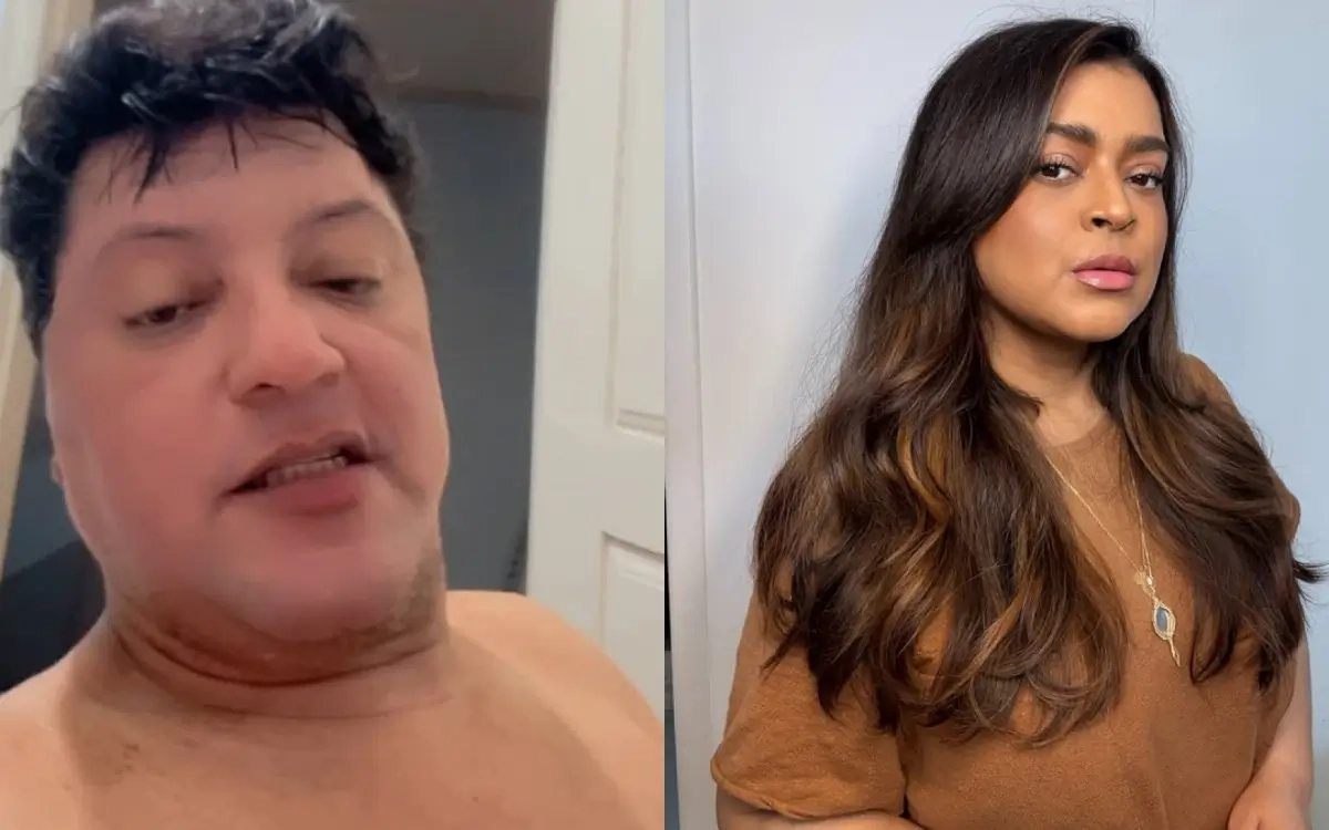 Welington Camargo faz vídeo polêmico após a morte de Preta Gil, cantora aparece séria em montagem