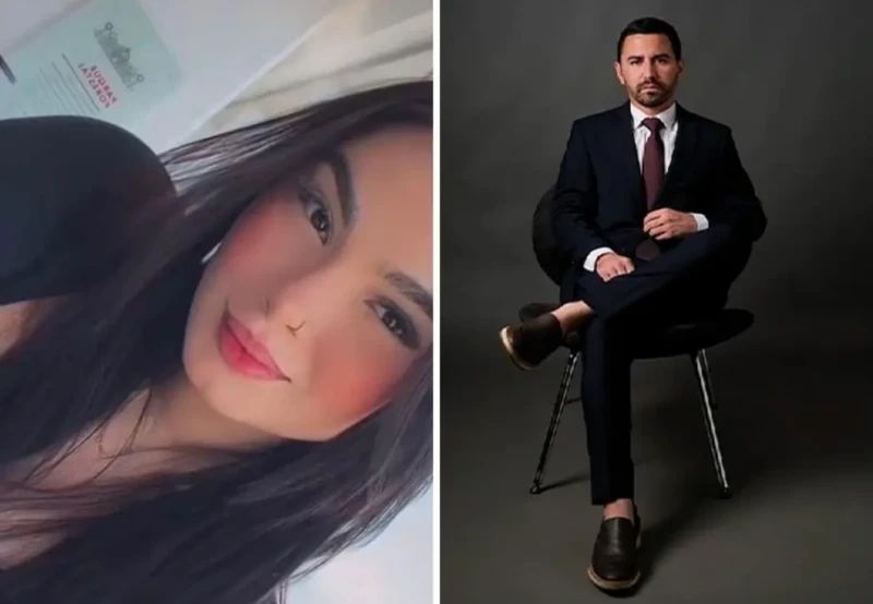 Montagem mostra a madrasta e o pai investigados pela morte do menino Gustavo Veloso Feitosa, de 3 anos, em Palmas (TO).