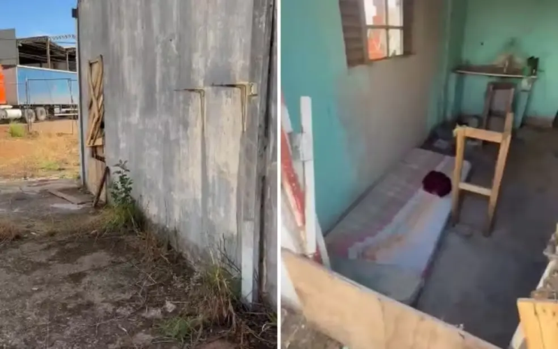 Imóvel onde adolescente de 13 anos foi localizada após desaparecer em Anápolis.