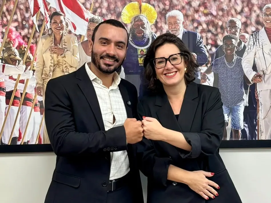 Rimet Jules e Janine Mello em Anápolis